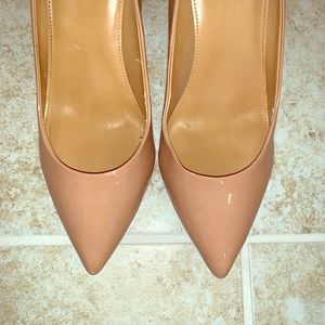 J. Crew nude pumps size 10